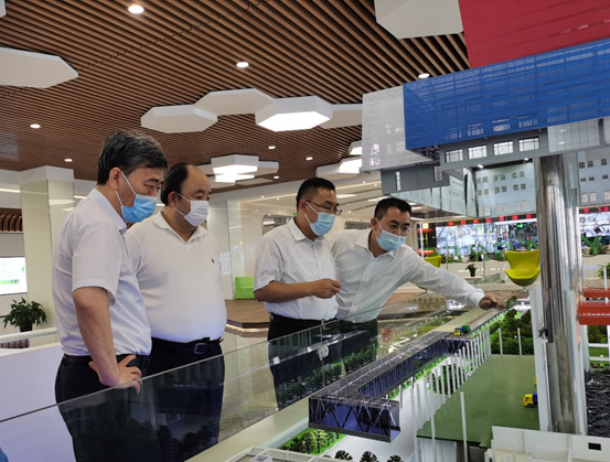 北京市副市长卢映川调研Ebpay钱包通州项目