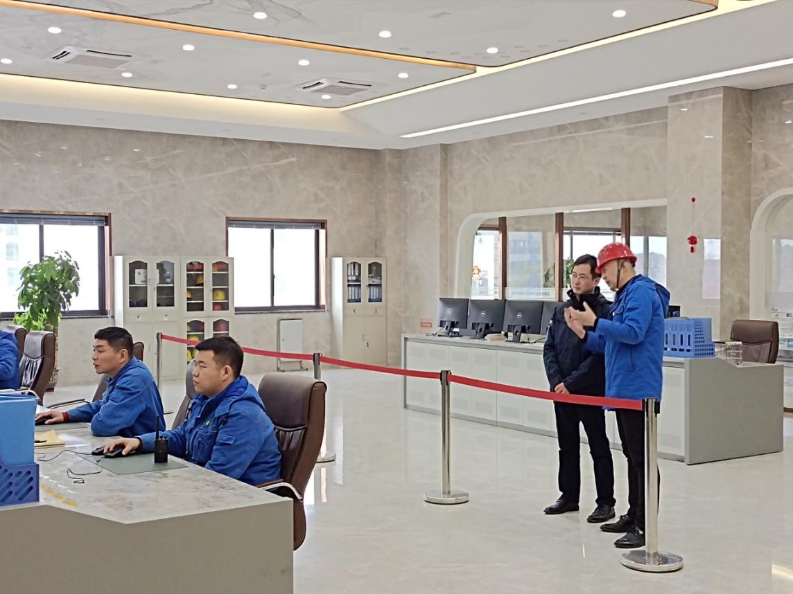 Ebpay钱包集团领导到下属项目公司开展新春慰问