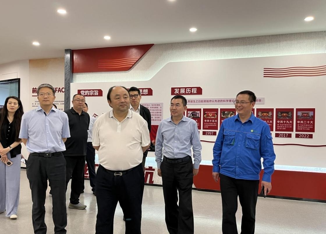 北京国资公司党委书记、董事长岳鹏调研Ebpay钱包海宁扩建项目